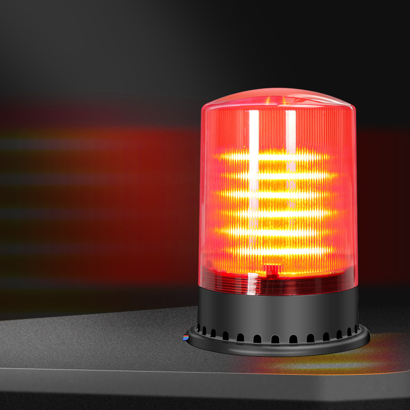 10W声光报警器六路开关量RS485/232频闪爆闪防水警报主机喇叭