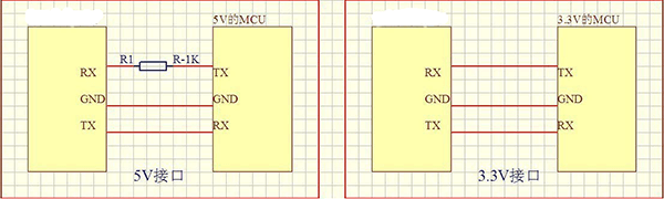 语音芯片单片机毗连参考图